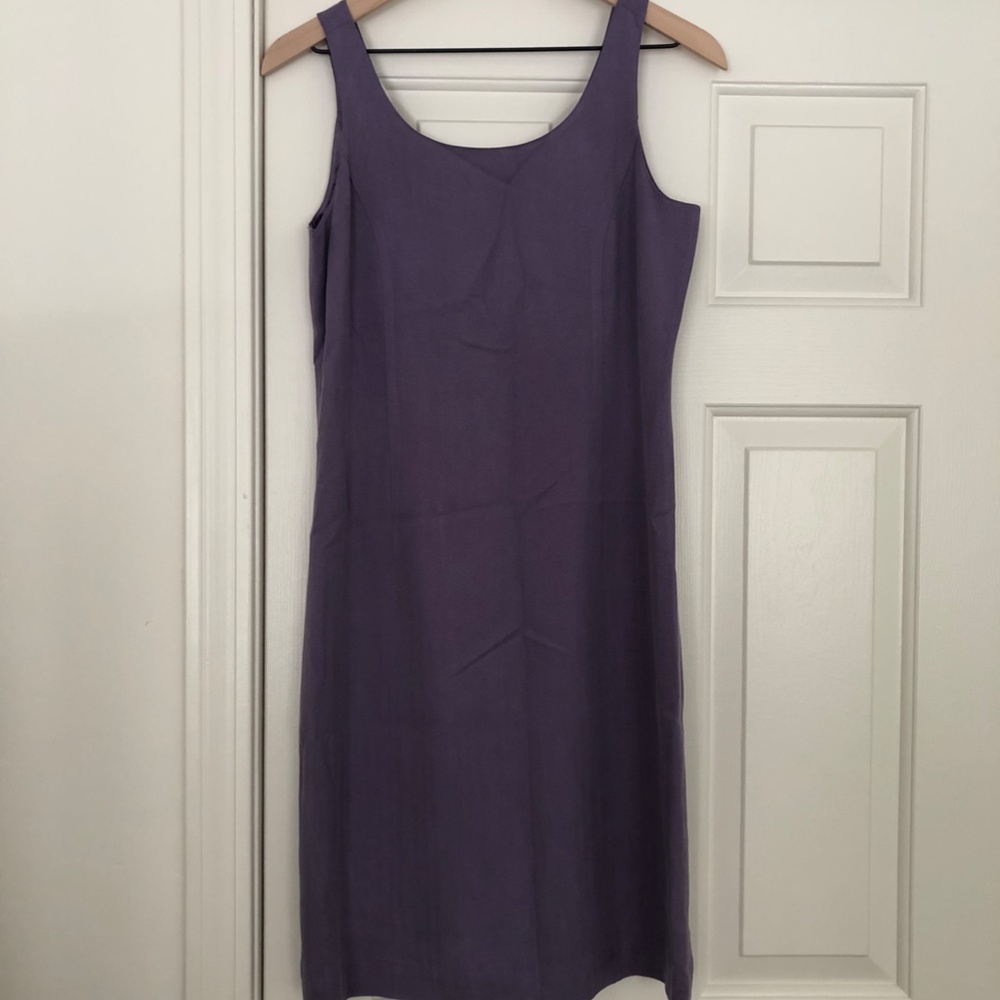 Tommy Bahama Silk Sleeveless Sheath Dress, Size 8, Lilac